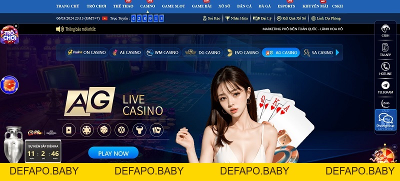 Casino HQ88 - Chất Lượng, Đa Dạng Sảnh Cho Bạn Chọn Lựa - defapo