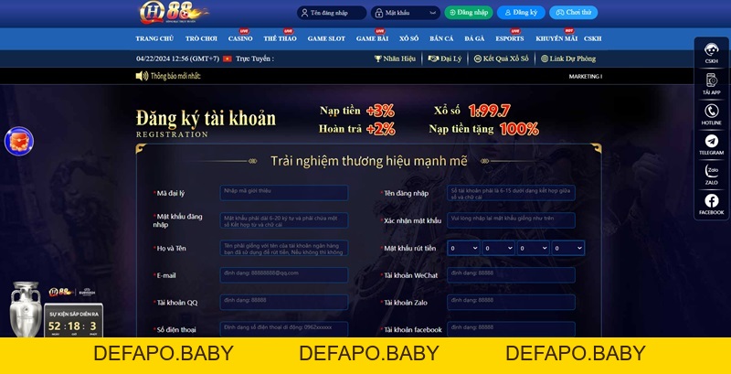 Đăng Ký HQ88 - Hướng Dẫn Cho Anh Em Newbie Nhà Cái - defapo